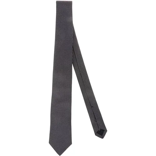 Hand-Sewn Tailored Tie , male, Sizes: ONE SIZE - Errico Formicola - Modalova