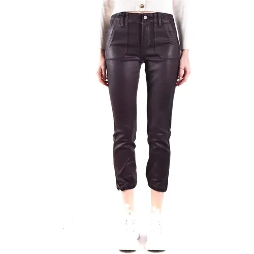 Stylish Cropped Trousers , female, Sizes: W27, W28, W24 - Paige - Modalova
