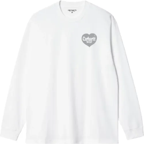 Spree T-Shirt in Weiß/Grau , Herren, Größe: XL - Carhartt WIP - Modalova