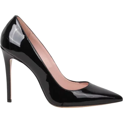 Stiletto Pumps mit Hochglanz-Finish , Damen, Größe: 39 EU - Anna F. - Modalova