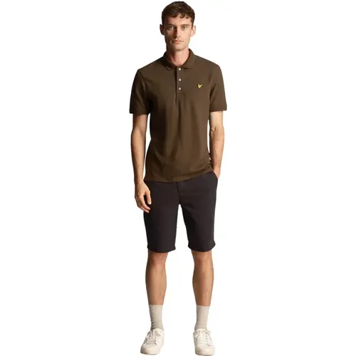 Chino Shorts Anfield Stil , Herren, Größe: W30 - Lyle & Scott - Modalova