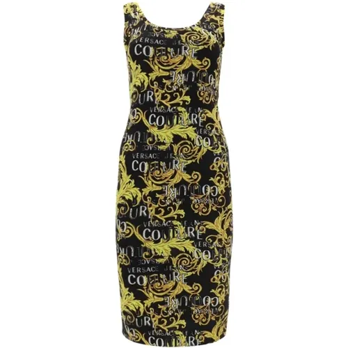 Auffälliges Kurzes Kleid , Damen, Größe: 2XS - Versace Jeans Couture - Modalova