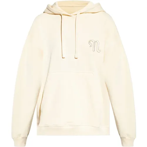 Ever hoodie with logo , female, Sizes: S, XS - Nanushka - Modalova