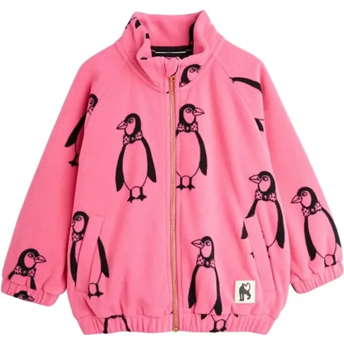 Rosa Fleecejacke für Kinder - Mini Rodini - Modalova