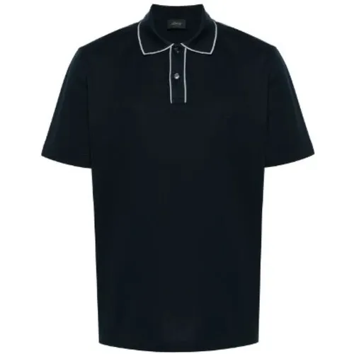 Logo Polo Shirt , Herren, Größe: 2XL - Brioni - Modalova