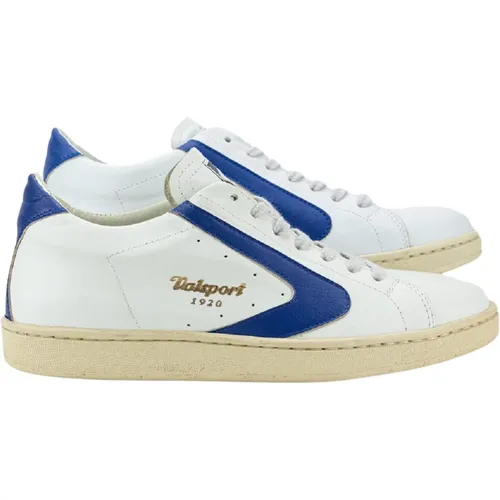 Mens Shoes Sneakers Blu China Ss23 , male, Sizes: 8 UK - Valsport 1920 - Modalova