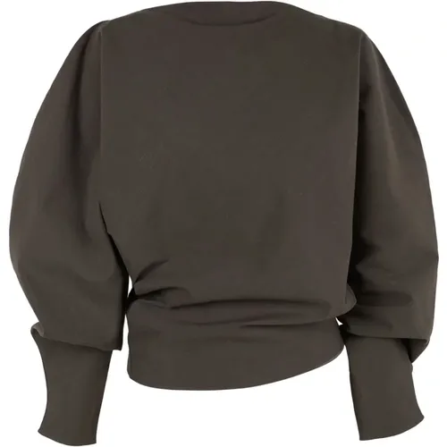 Oversized Top in Cotton, Wool, Linen , female, Sizes: XL, 2XL - Cortana - Modalova