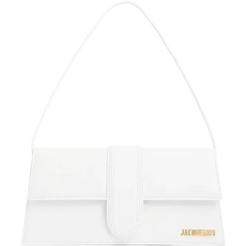 Weiße Leder-Schultertasche - Jacquemus - Modalova