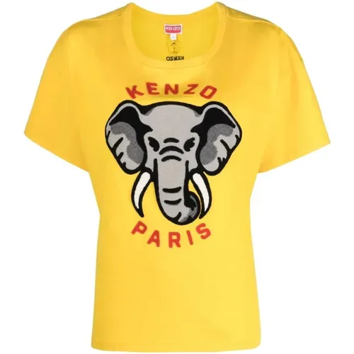 T-Shirts , female, Sizes: S - Kenzo - Modalova