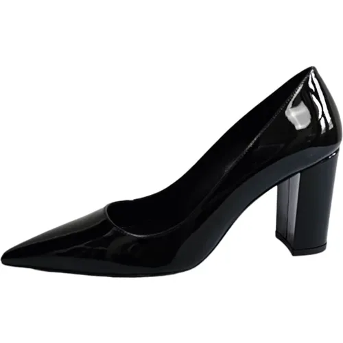 Block Pump with 8.5cm Heel , female, Sizes: 3 UK - Stuart Weitzman - Modalova