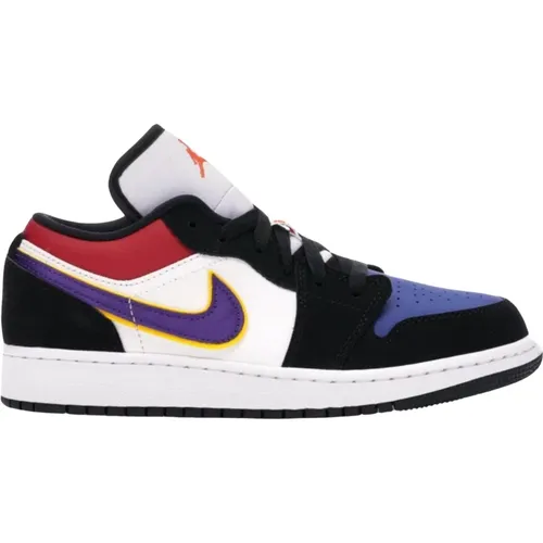 Limitierte Auflage Air Jordan 1 Low Lakers , Herren, Größe: 39 EU - Nike - Modalova