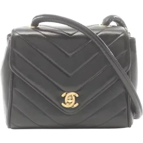 Pre-owned Leather chanel-bags , female, Sizes: ONE SIZE - Chanel Vintage - Modalova