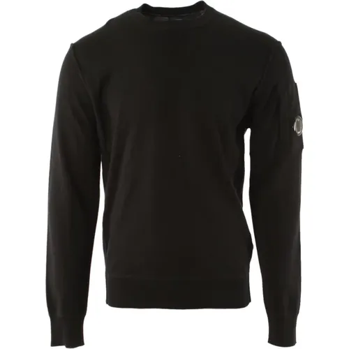 Mens Cotton Sweater , male, Sizes: L - C.P. Company - Modalova