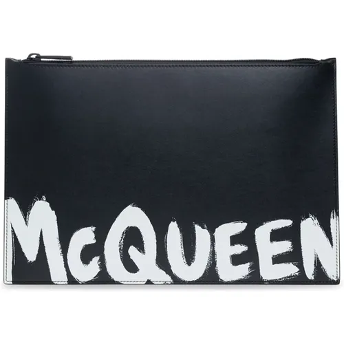Handtasche mit Logo , Herren, Größe: ONE Size - alexander mcqueen - Modalova