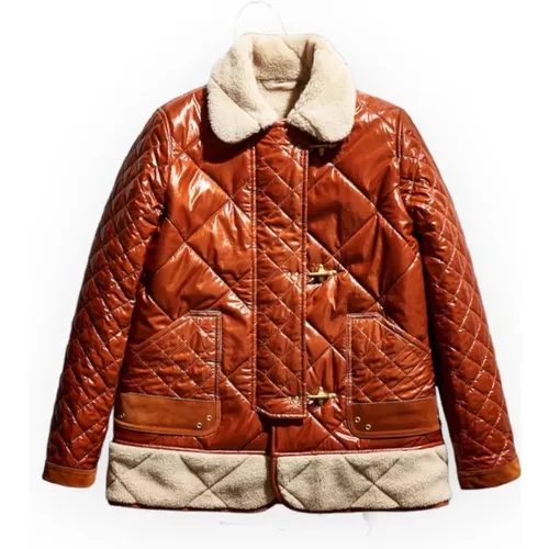 Leather Jackets , female, Sizes: L, S - Fay - Modalova