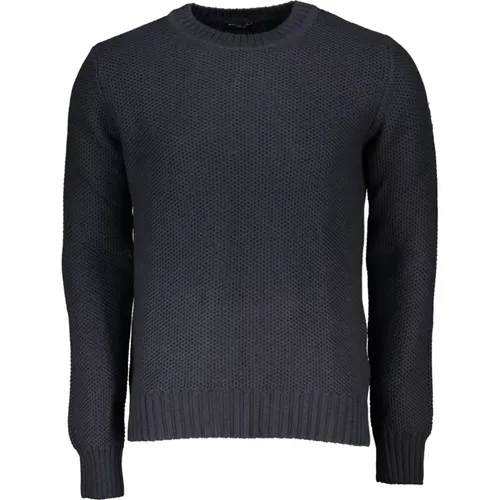 Blauer Pullover mit langen Ärmeln und Logo , Herren, Größe: L - North Sails - Modalova