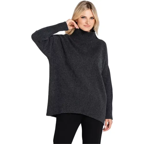 Wool and Cashmere Turtleneck Saar Look 263 , female, Sizes: ONE SIZE - Look made with love - Modalova