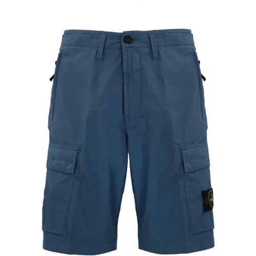 Casual Shorts , male, Sizes: W30, W29, W32 - Stone Island - Modalova