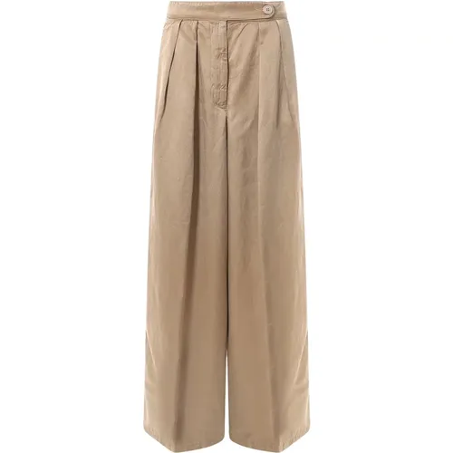 Wide Trousers , female, Sizes: M, S - Dries Van Noten - Modalova