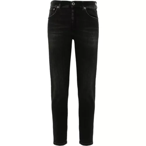 Skinny Jeans with Whiskering , female, Sizes: W26, W32, W29, W28, W31 - Dondup - Modalova