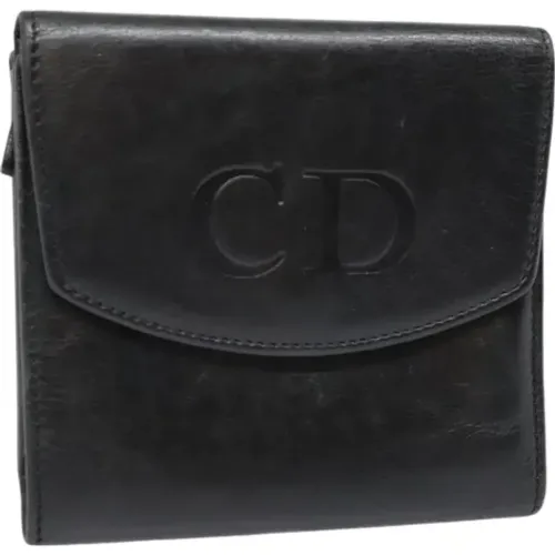 Pre-owned Leather wallets , female, Sizes: ONE SIZE - Dior Vintage - Modalova