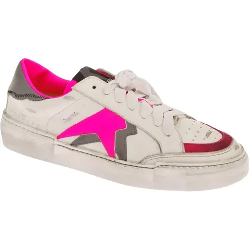 Multicolor Leder Sneakers , Damen, Größe: 37 EU - John Richmond - Modalova