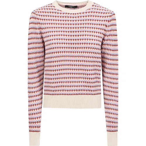Striped Cotton Sweater , female, Sizes: M - Max Mara Weekend - Modalova