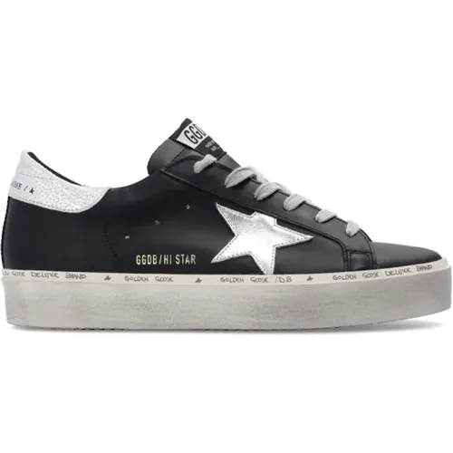 Hi-star sneakers , Damen, Größe: 37 EU - Golden Goose - Modalova