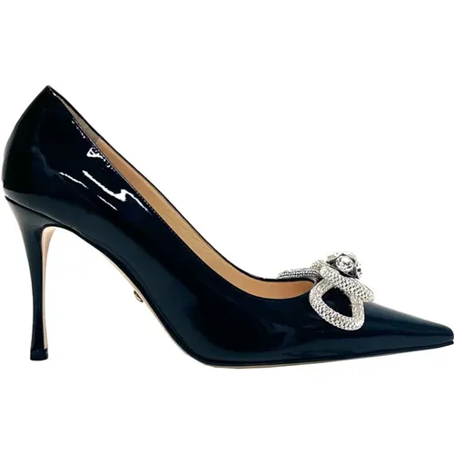 Patent Leather Pumps , female, Sizes: 7 1/2 UK, 6 UK, 7 UK - Mach & Mach - Modalova