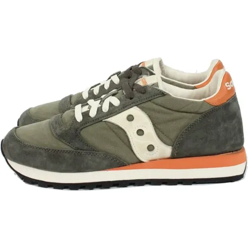 Grey/Navy Jazz Original Sneakers , male, Sizes: 8 UK, 10 1/2 UK - Saucony - Modalova