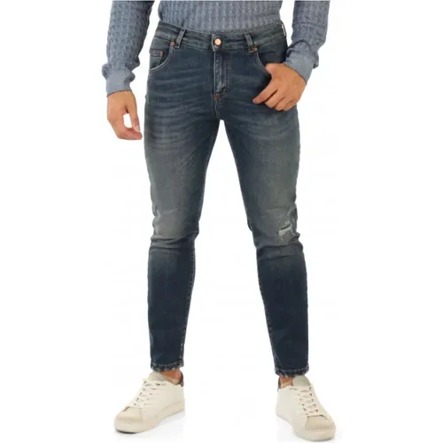 Slim-fit Jeans , male, Sizes: W35 - Ciesse Piumini - Modalova