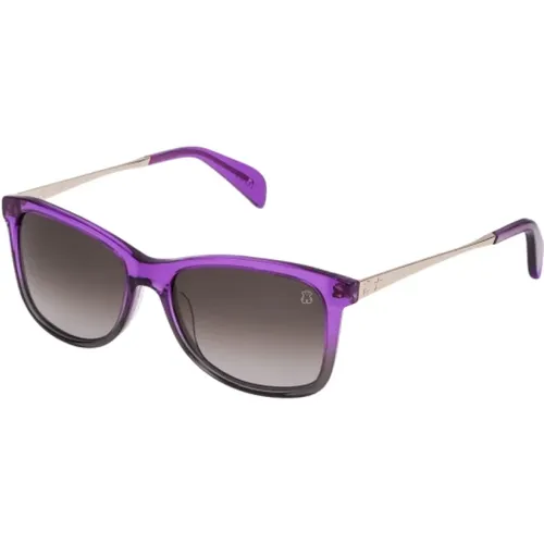 Lila und Graue Acetat Sonnenbrille - TOUS - Modalova