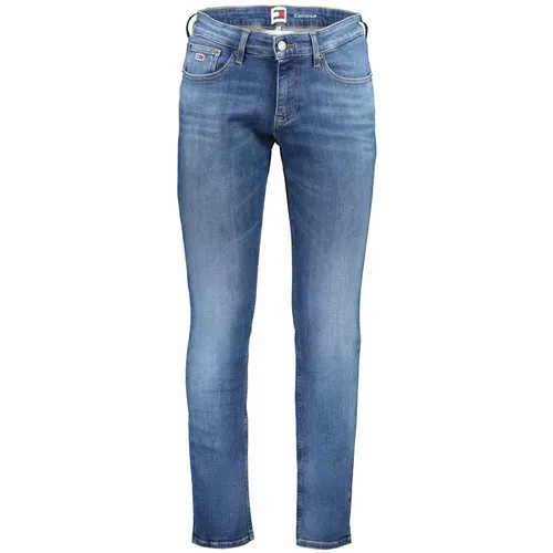 Blaue Baumwolljeans & Hose , Herren, Größe: W31 L32 - Tommy Hilfiger - Modalova