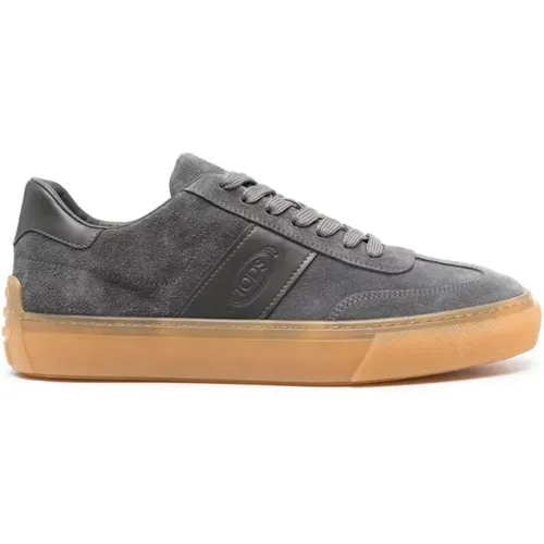Lace-Up Low-Top Sneakers , male, Sizes: 8 UK - TOD'S - Modalova