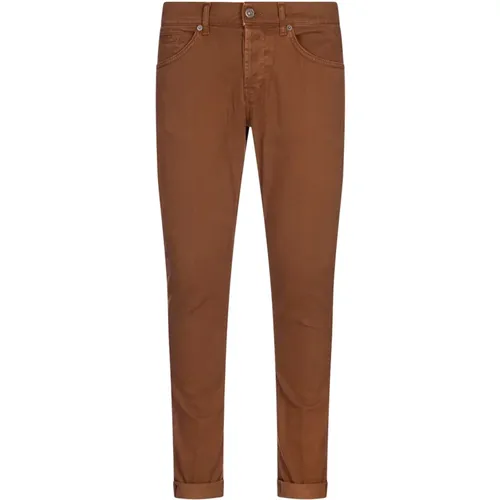 Skinny Fit Five-Pocket Trousers , male, Sizes: W33, W35, W34, W36 - Dondup - Modalova