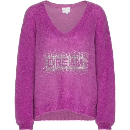 Kristall Traum V-Ausschnitt Pullover - American Dreams - Modalova