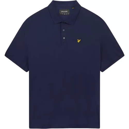 Klassisches Bio-Polo-Shirt , Herren, Größe: L - Lyle & Scott - Modalova