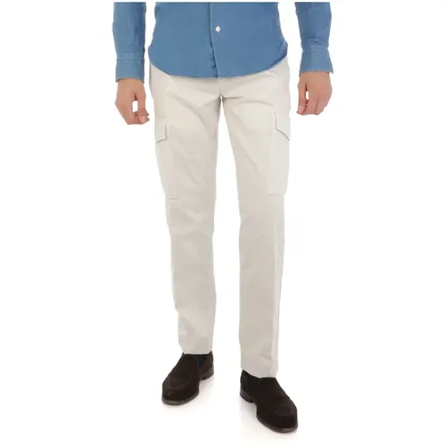 Wool Silk Trousers Ss23 , male, Sizes: L, M - Aspesi - Modalova