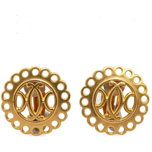 Pre-owned Metal earrings , female, Sizes: ONE SIZE - Hermès Vintage - Modalova