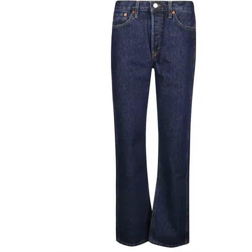 Heritage Rinse High Rise Loose Jeans , Damen, Größe: W28 - Re/Done - Modalova