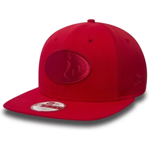 Rote Geprägte Snapback Cap , unisex, Größe: S/M - new era - Modalova
