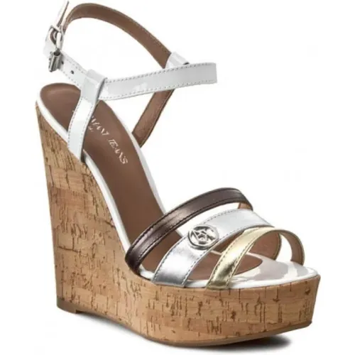 Wedges , female, Sizes: 7 UK - Emporio Armani - Modalova