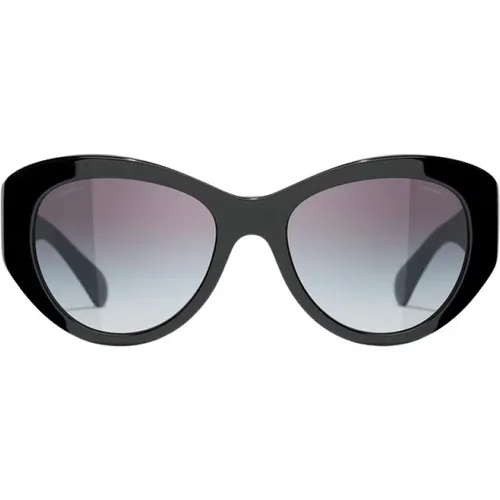 Ch5492 1047S6 Sunglasses , female, Sizes: 54 MM - Chanel - Modalova