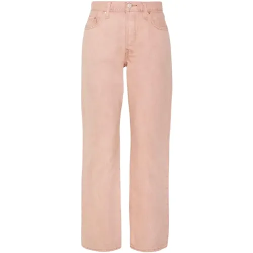 Levi's, Botanische Safflower 501 90s Hose , Damen, Größe: W31 L30 - Levis - Modalova