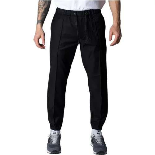 Schwarze Hose , Herren, Größe: W28 - Armani Exchange - Modalova