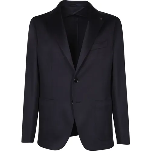 Cashmere Blazer Elegant Style , male, Sizes: M, L, XL - Tagliatore - Modalova