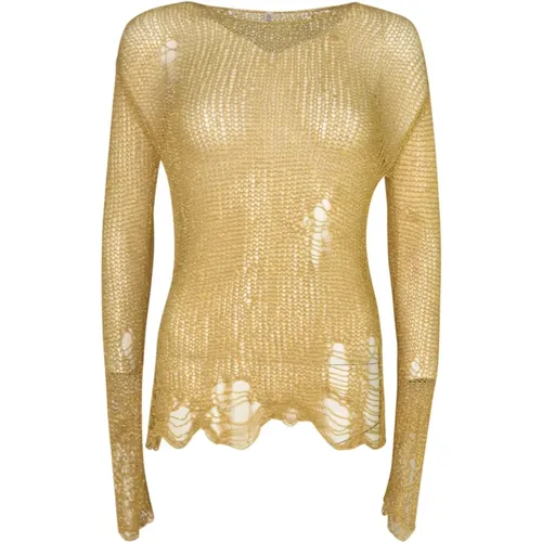 Golden Sweaters Collection , female, Sizes: S - R13 - Modalova