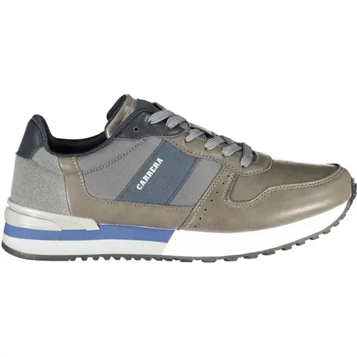 Dynamische Sneakers mit Kontrastdetails , Herren, Größe: 42 EU - Carrera - Modalova