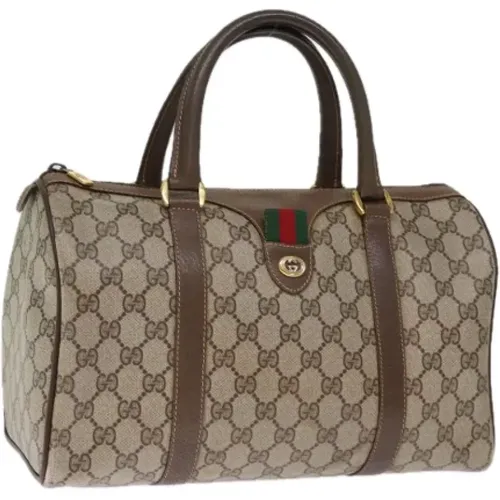 Pre-owned Leder reisetaschen - Gucci Vintage - Modalova