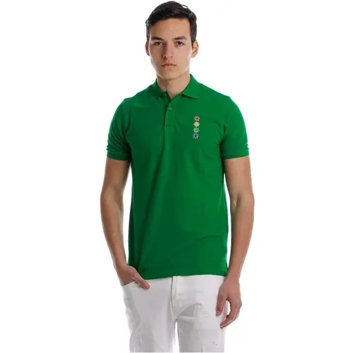 Short Sleeve Polo Shirt , male, Sizes: S - Manuel Ritz - Modalova